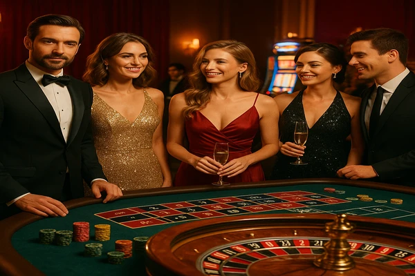 bd111-র লাইভ গেমিং পরিবেশে একজন কর্মীর উপস্থিতি